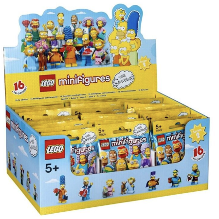 LEGO Minifigurki 71009 Simpsons Seria 2 box